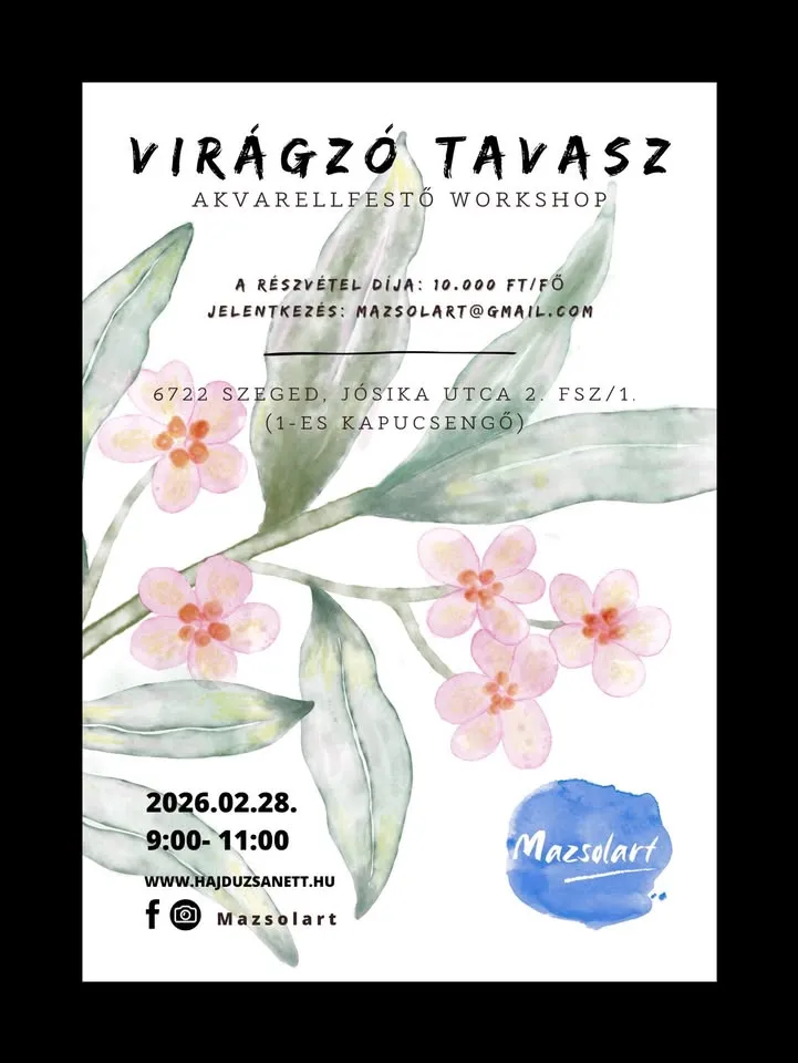 AQUAREL PAINTING WORKSHOP VIRAGE SPRING