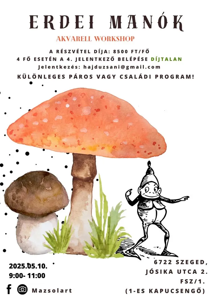 FOREST MANOS - AQUARELLL WORKSHOP